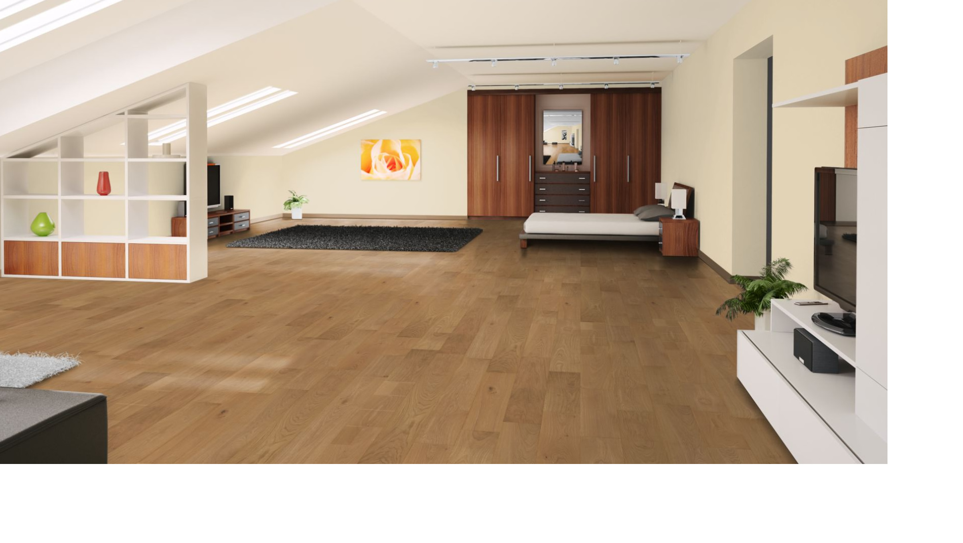 Massivholzdiele Eiche 10x100mm Eleganz/Natur farblos oxidativ geölt