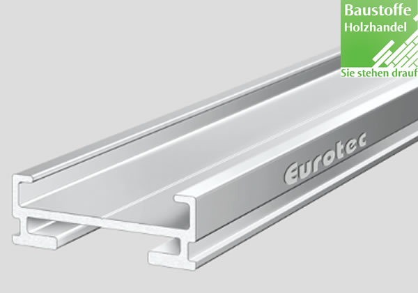 Aluminium Unterkonstruktion EVO Slim 20x60mm von Eurotec in 2,4m und 4m Längen