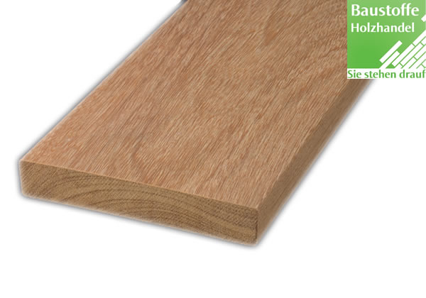 Cumaru Braun Terrassendiele 21x145mm vierseitig glatt gehobelt