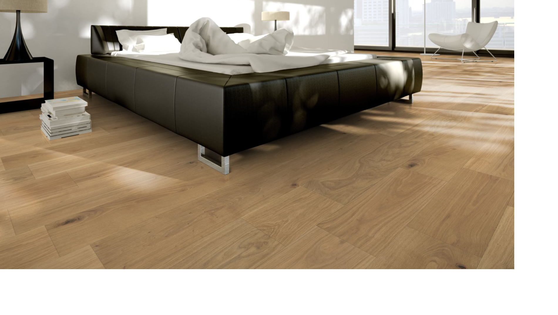 Massivholzdiele Eiche 15x130mm Natur 5% weiß oxidativ geölt