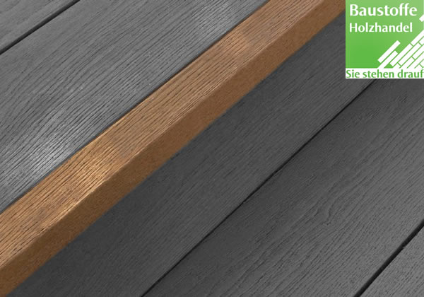 Millboard Abschlussprofil eckig 33x50mm in allen Farben
