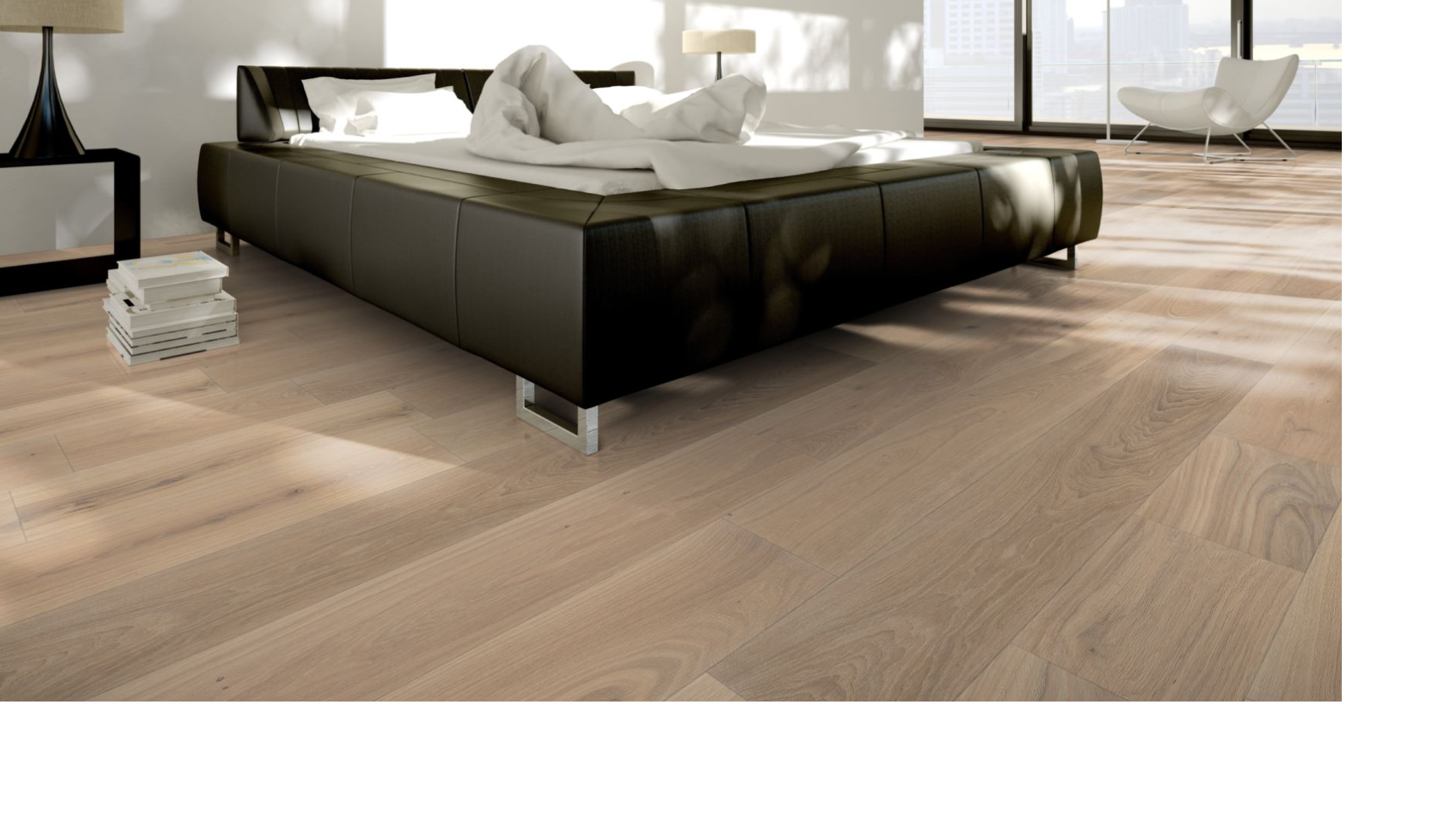 Massivholzdiele Eiche 10x100mm Eleganz/Natur 15% weiß oxidativ geölt