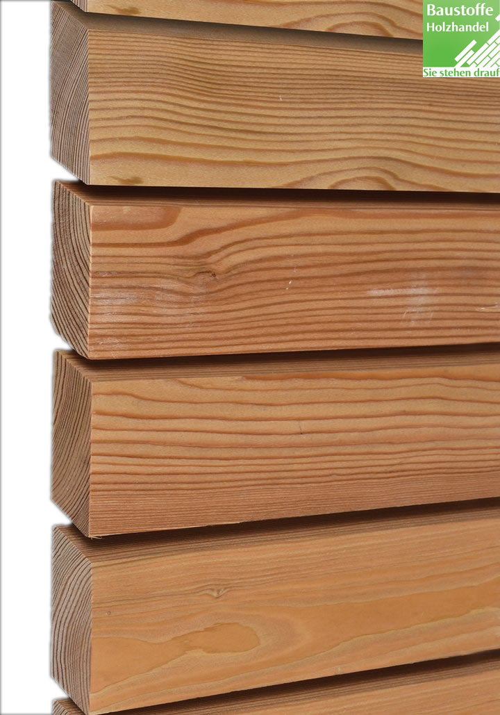 Rhombus Fassadenprofil sib. Lärche 27x68mm