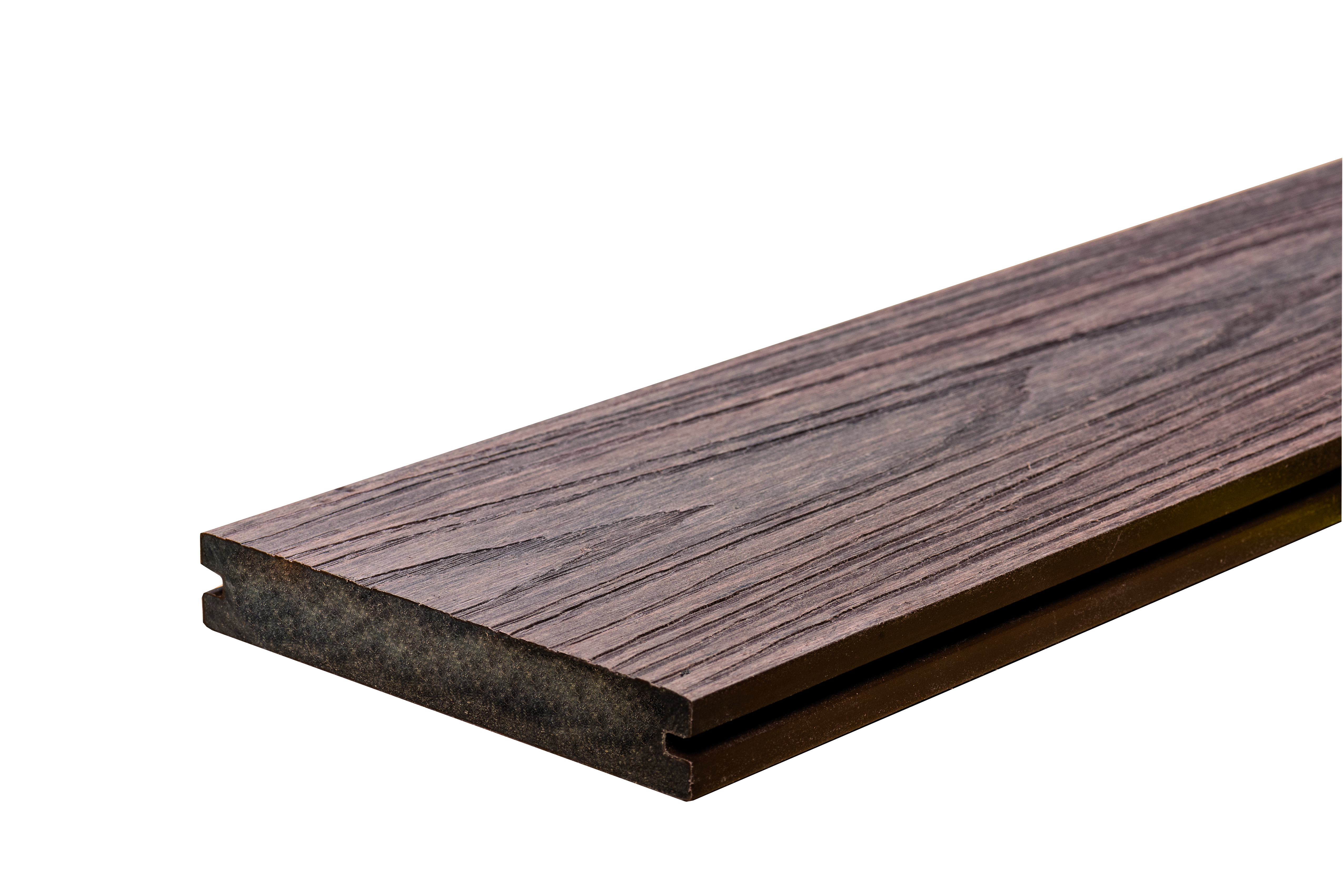 WPC StrongWood Light Solid db 20 x 143mm in Holz gemasert Walnuss und Vintage