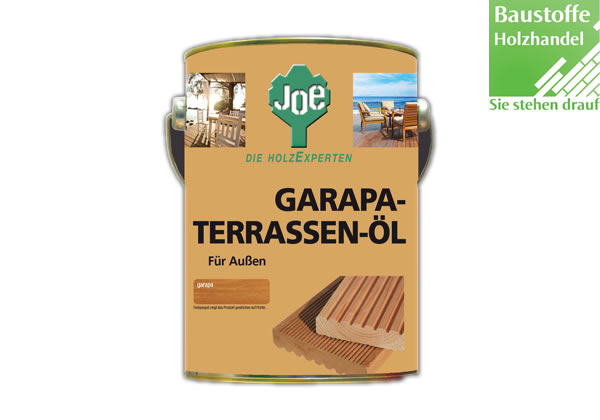 JOE Garapaöl Naturgetönt 2,5Liter