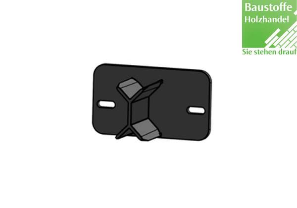 T-Verbinder hochkant für Unterkonstruktion Vario Plus 40x60mm VE=25 Stück