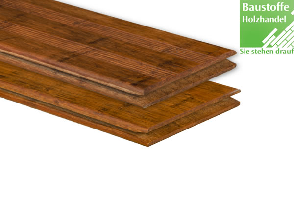 Bambus Select Terrassendiele Coffee 20x140x2200mm französisch profiliert / glatt