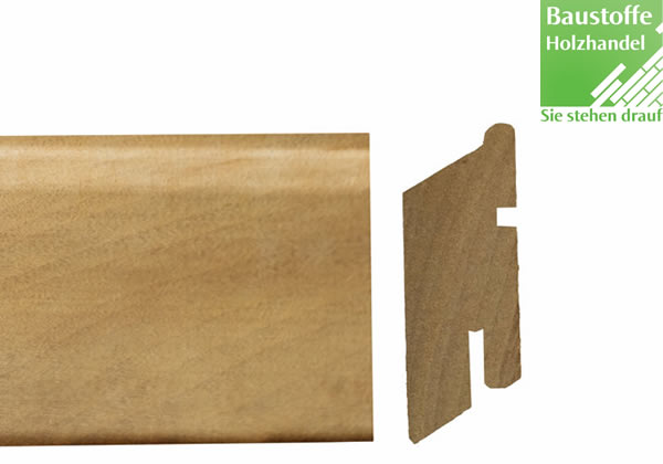 Ipe Rhombus Holzfassadenprofil 21x68mm vorgenutet für verdeckte Befestigung