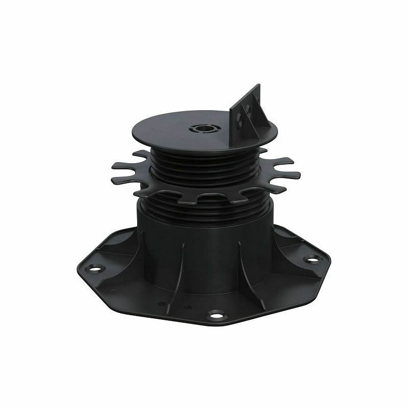 Terrassenlager höhenverstellbar 65-153mm mit neigbarem Kopf für Gefälleausgleich bis 8%