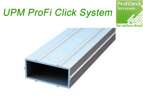 UPM ProFi Klick Längsverbinder für Support Rail Unterkonstruktion