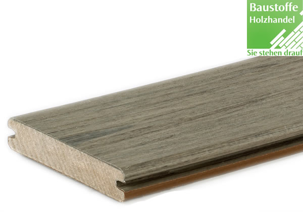 Timbertech WPC Massivdiele Aswood, Kollektion Legacy, 24x136mm seiltlich genutet (auch ungenutet)