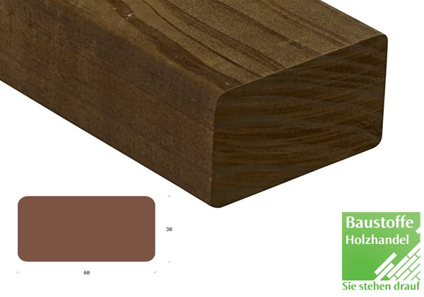 Kebony Clear Unterkonstruktion 38x140mm