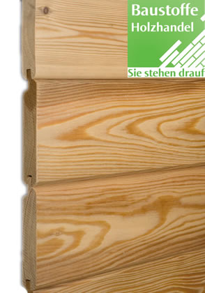 Kombiprofil Fase/Softline, gehobelt sibirische Lärche