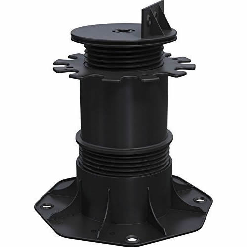 Terrassenlager höhenverstellbar 145-228mm mit neigbarem Kopf für Gefälleausgleich bis 8%