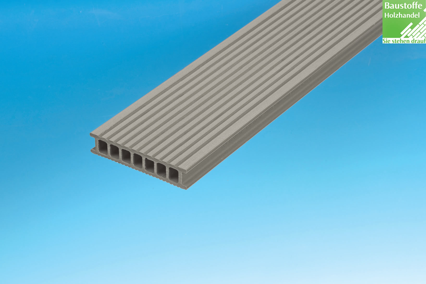 Twinson Terrace 9555 Flusssteingrau 28 x 140mm fein/grob geriffelt in 4m, 5m und 6m Längen