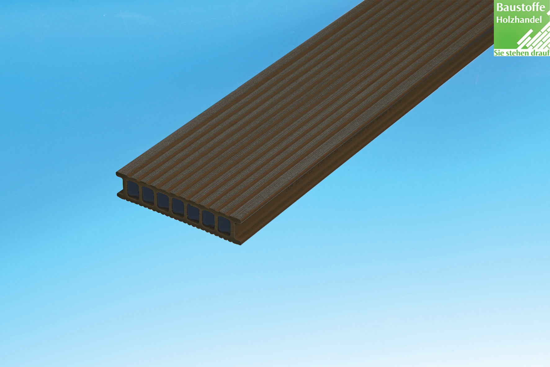 Twinson Terrace 9555 Süßholzschwarz 28 x 140mm fein/grob geriffelt in 4m, 5m und 6m Längen