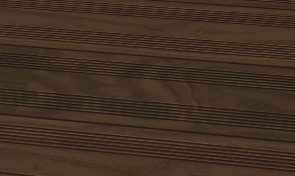 Thermoesche Terrassendiele 21x130mm französisch glatt KD Nut und Feder Kopfseitig Endlosverlegung